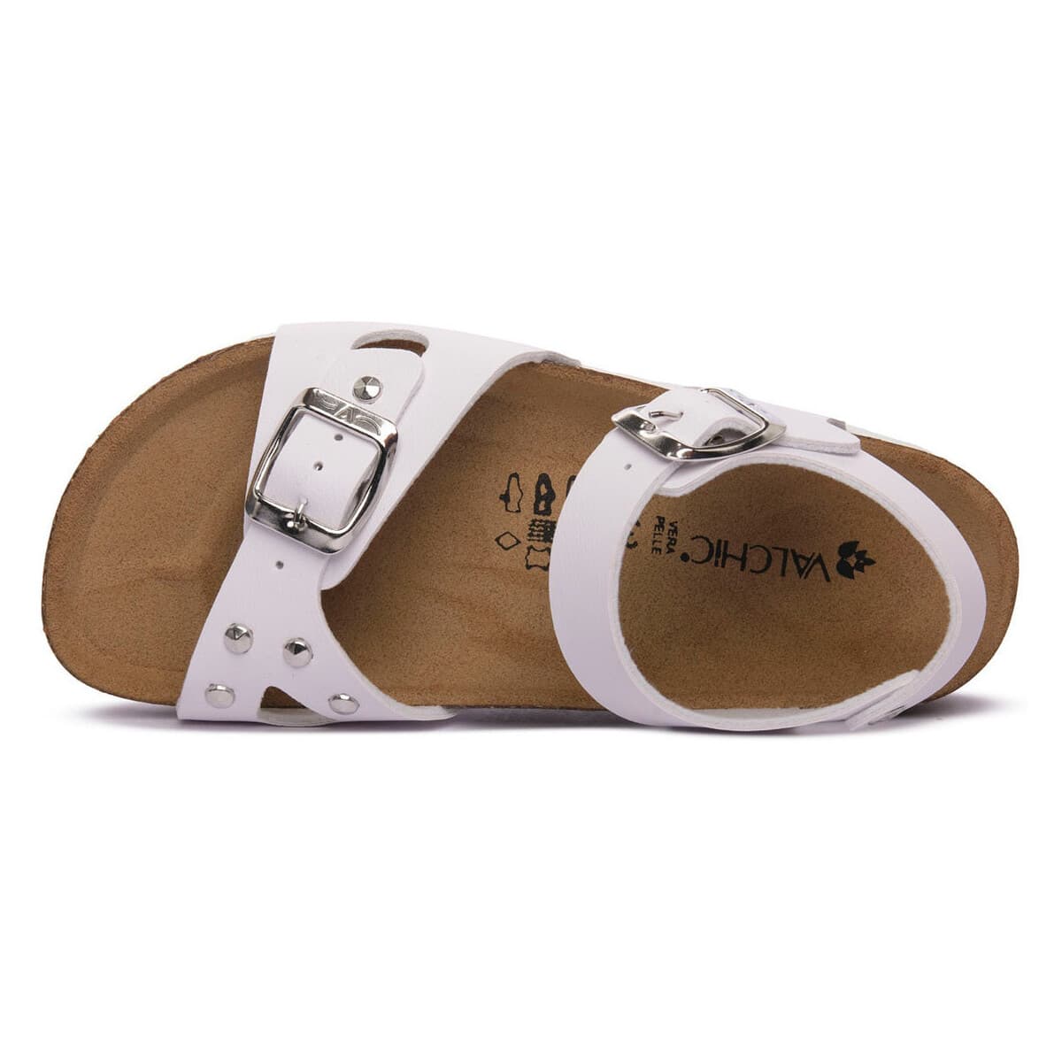 Girls' Sandals Valleverde White
