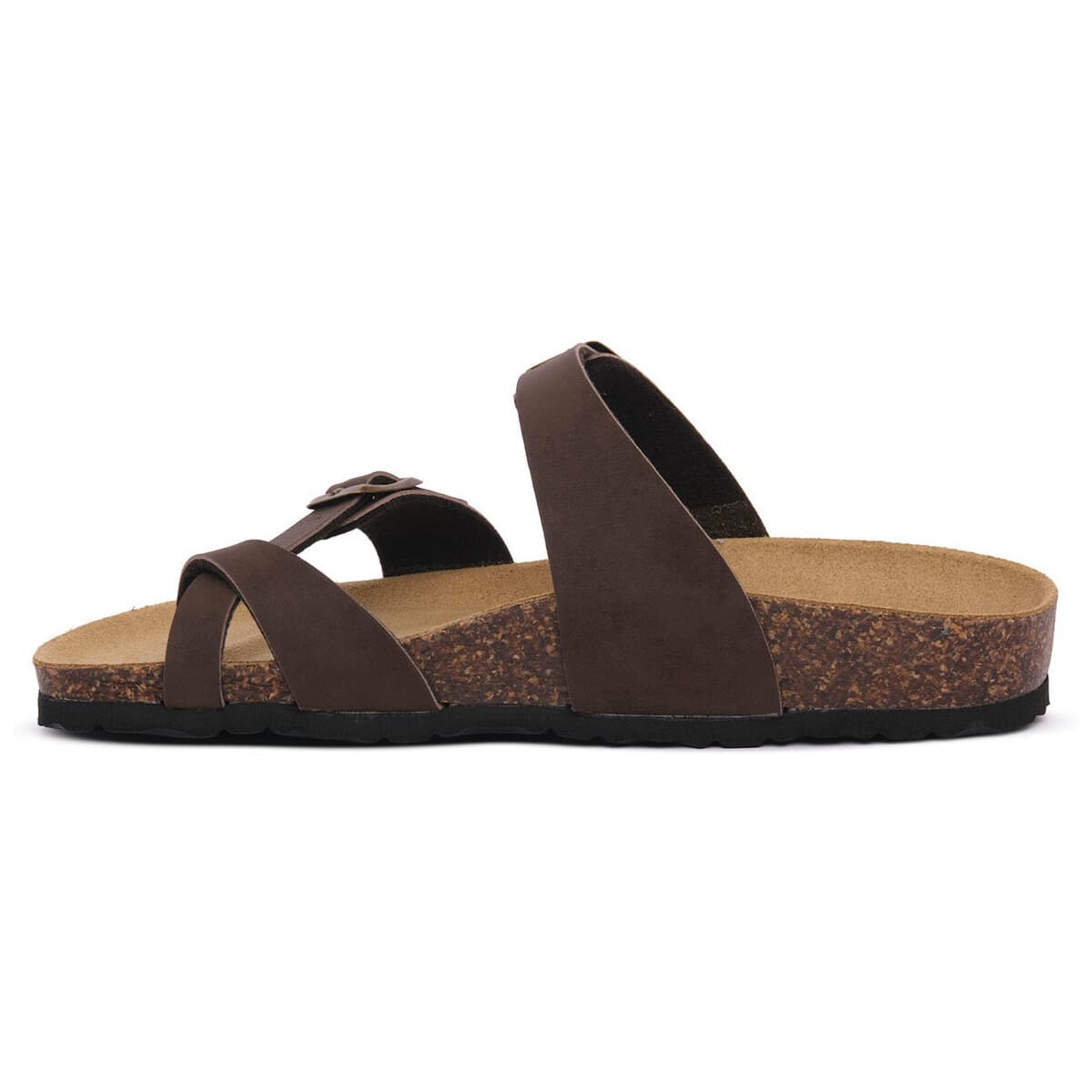 Women's Flip Flops Gold Star Brown