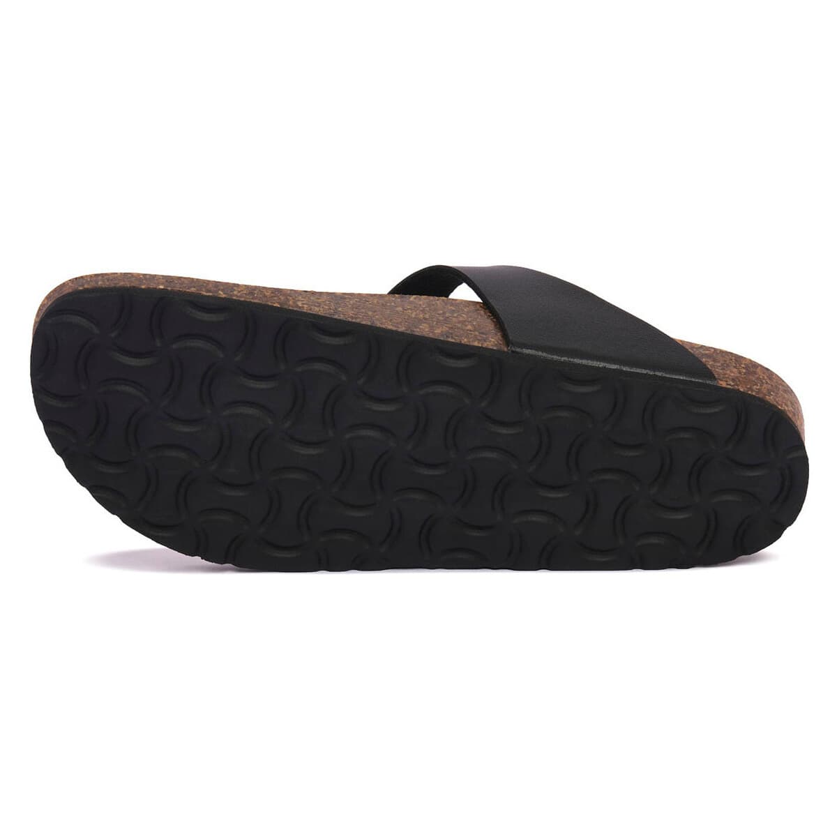 Women's Flip Flops Gold Star Black