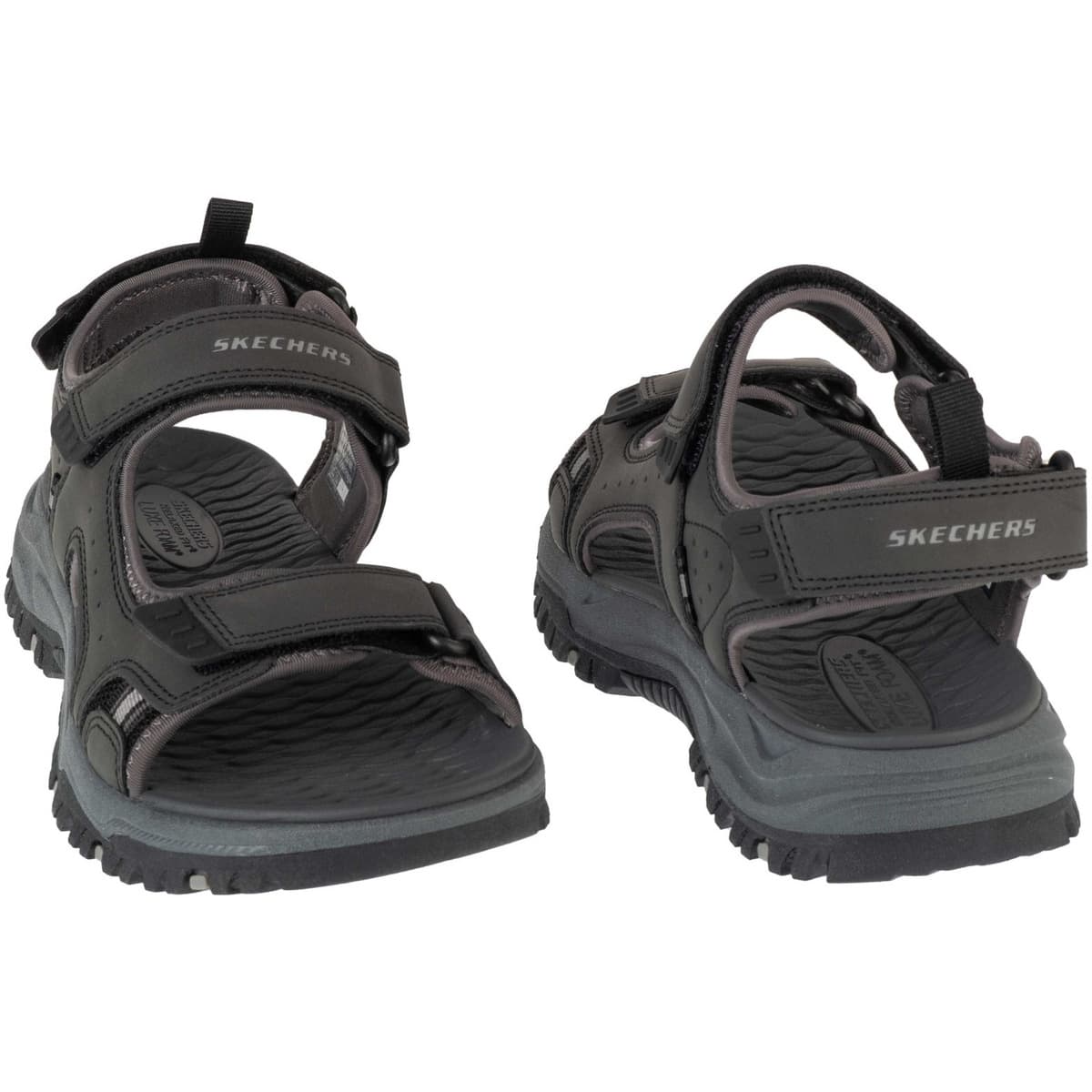 Ανδρικά Ανατομικά Πέδιλα Skechers Rigdon 205139-BLK Μαύρα