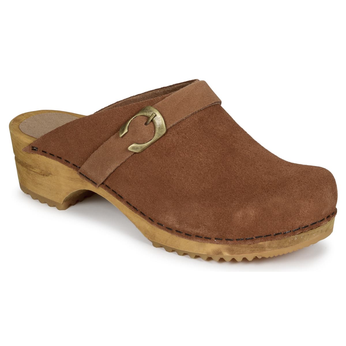 Women's Clogs Sanita Brown