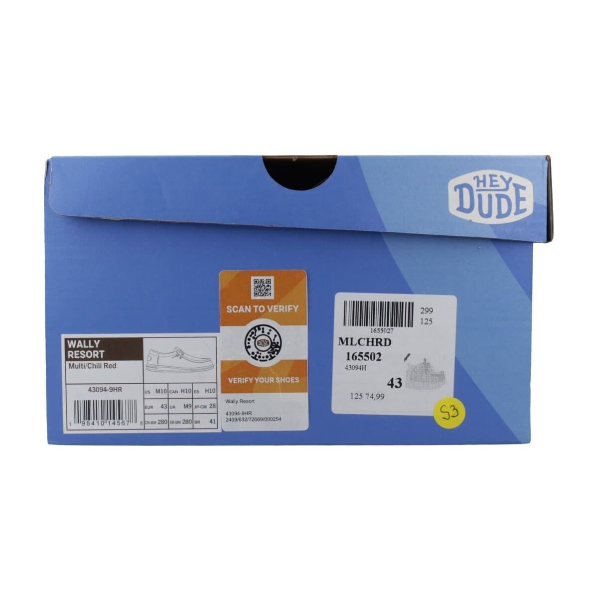 Men's Derby Shoes HEYDUDE Brown