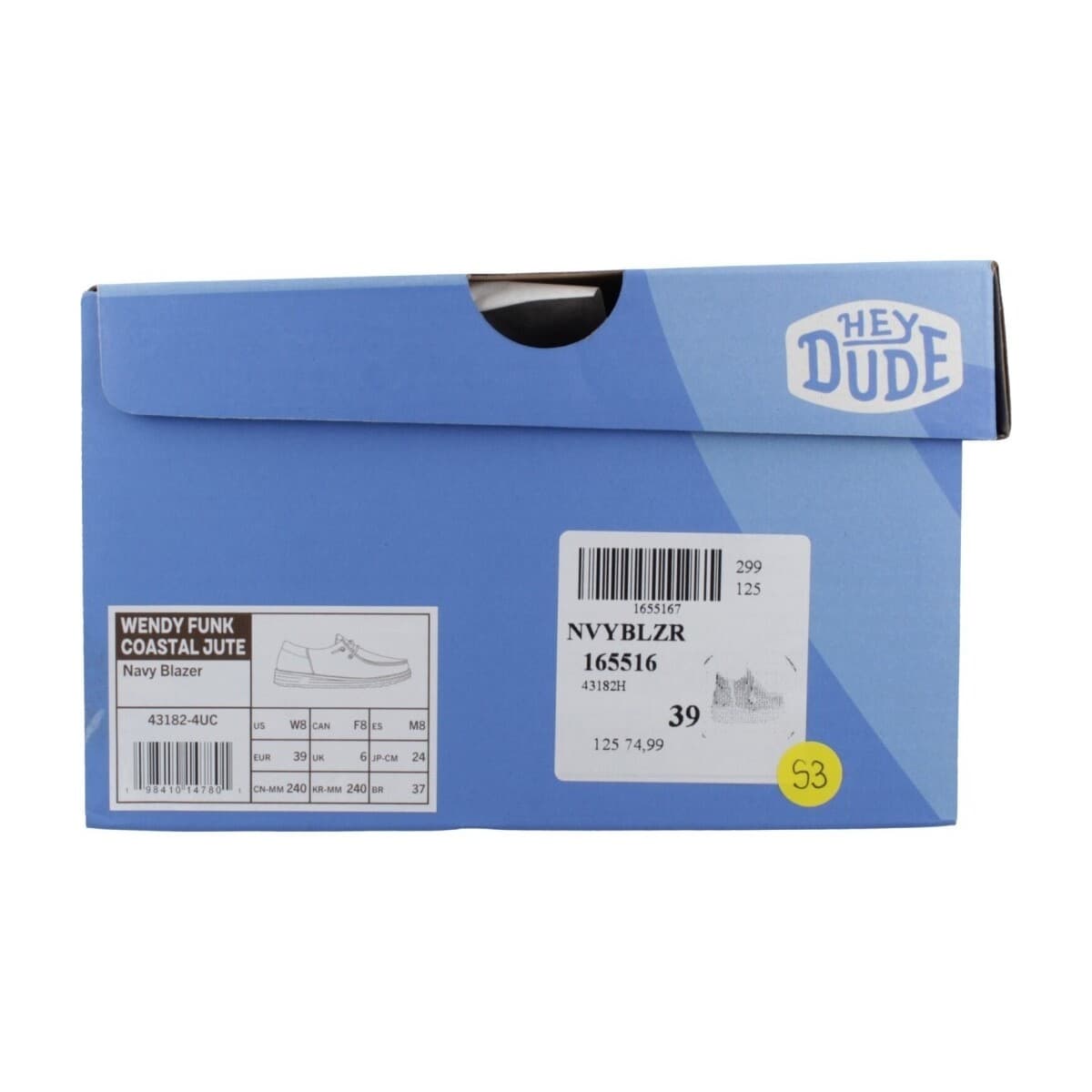 Women's Derby Shoes HEYDUDE Blue