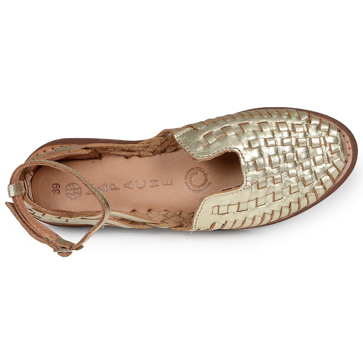 Women's Platforms Mapache Gold