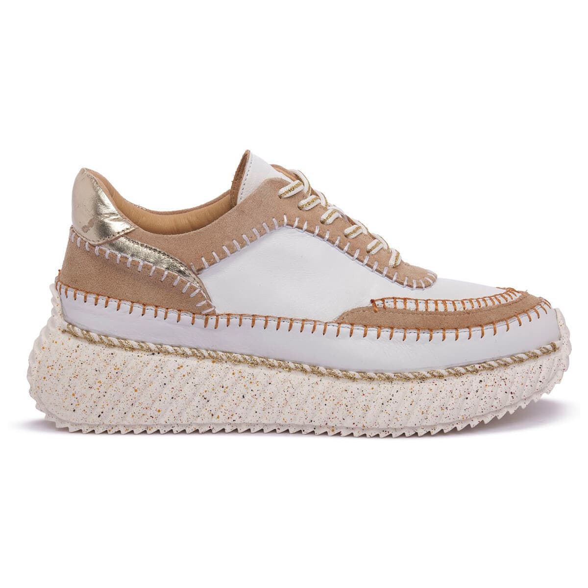 Women's Sneakers Hello Confort Beige