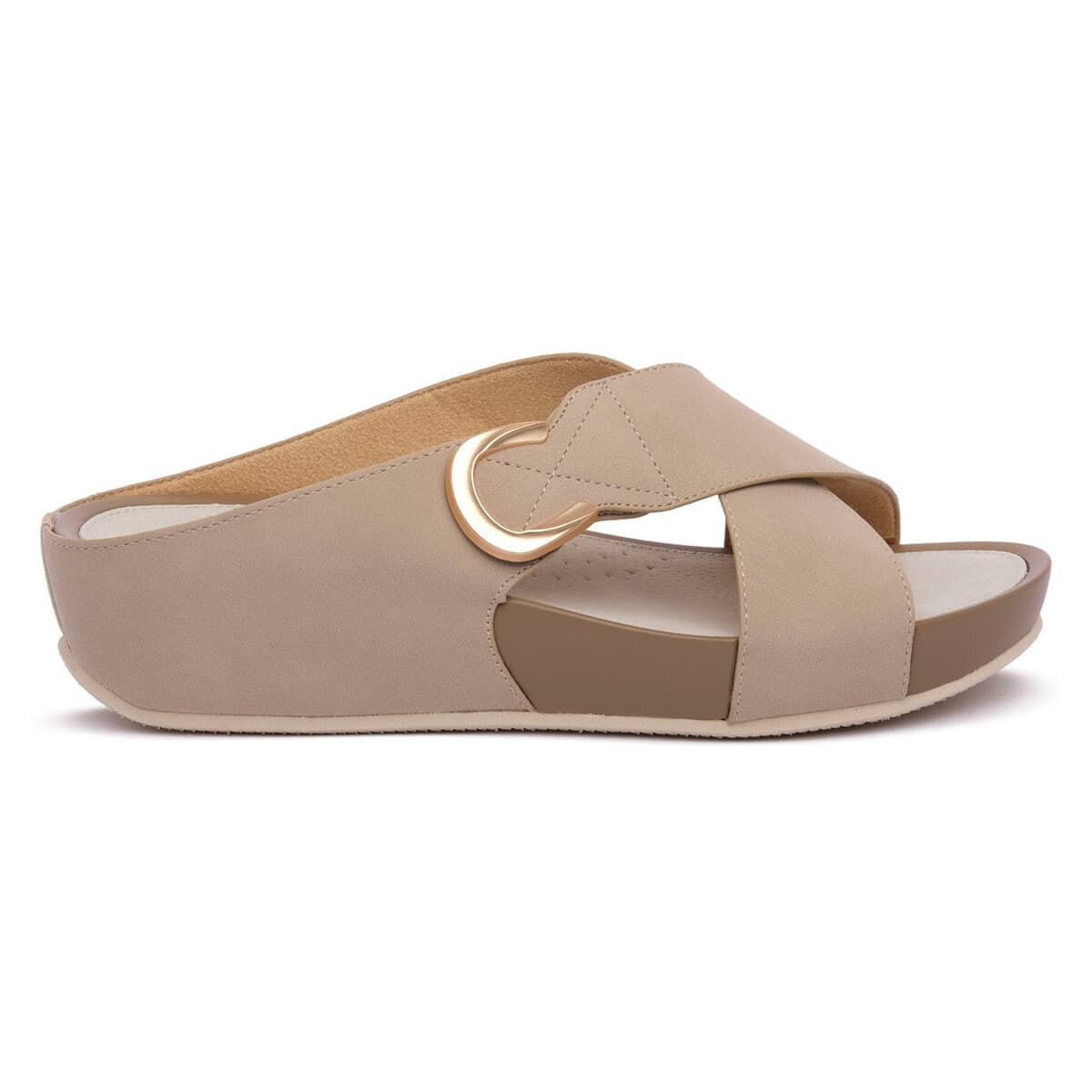 Women's Mules Grunland Beige