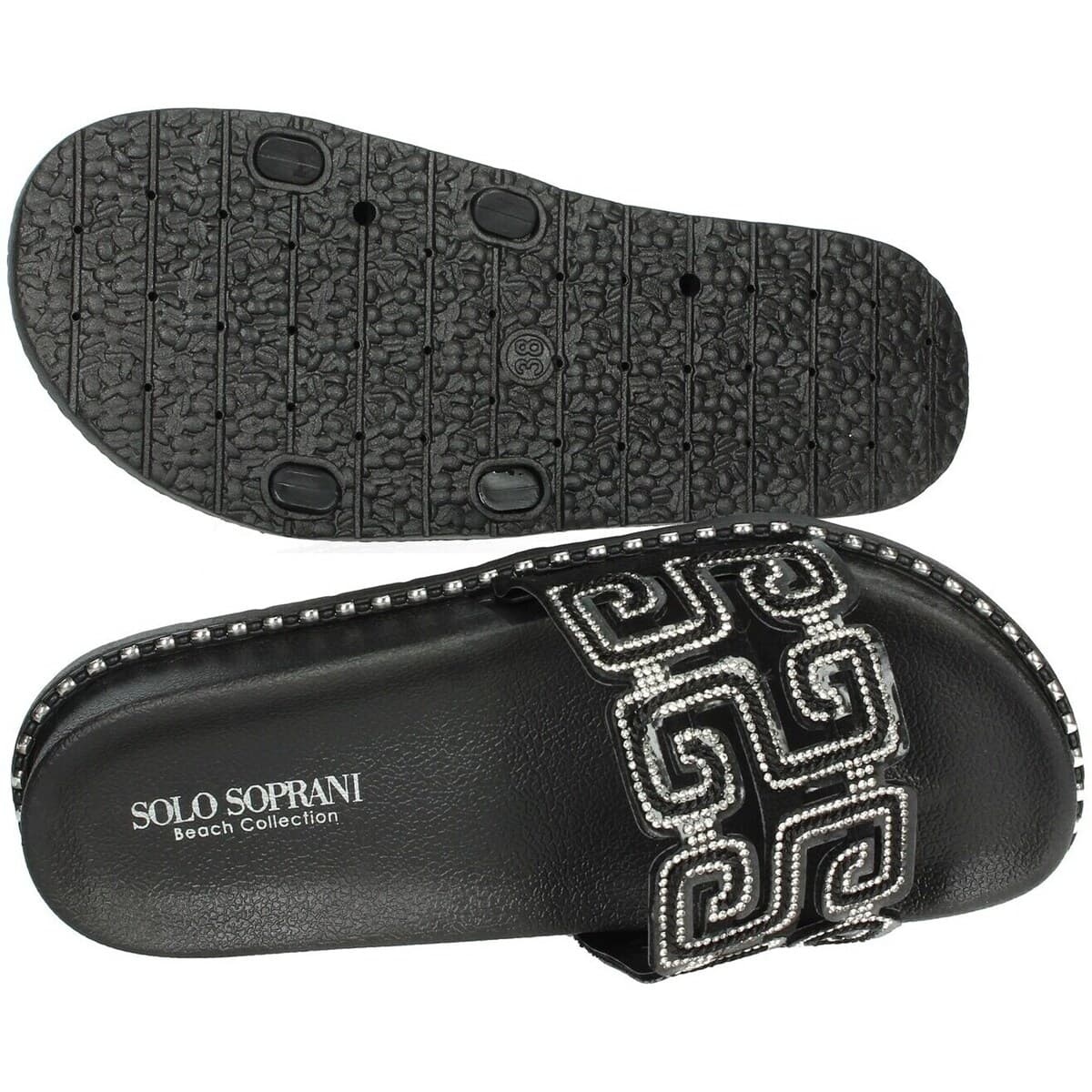 Women's Flip Flops Solo Soprani Black
