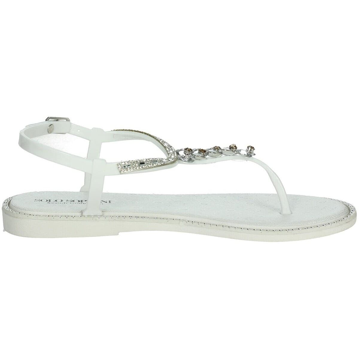 Women's Flip Flops Solo Soprani White
