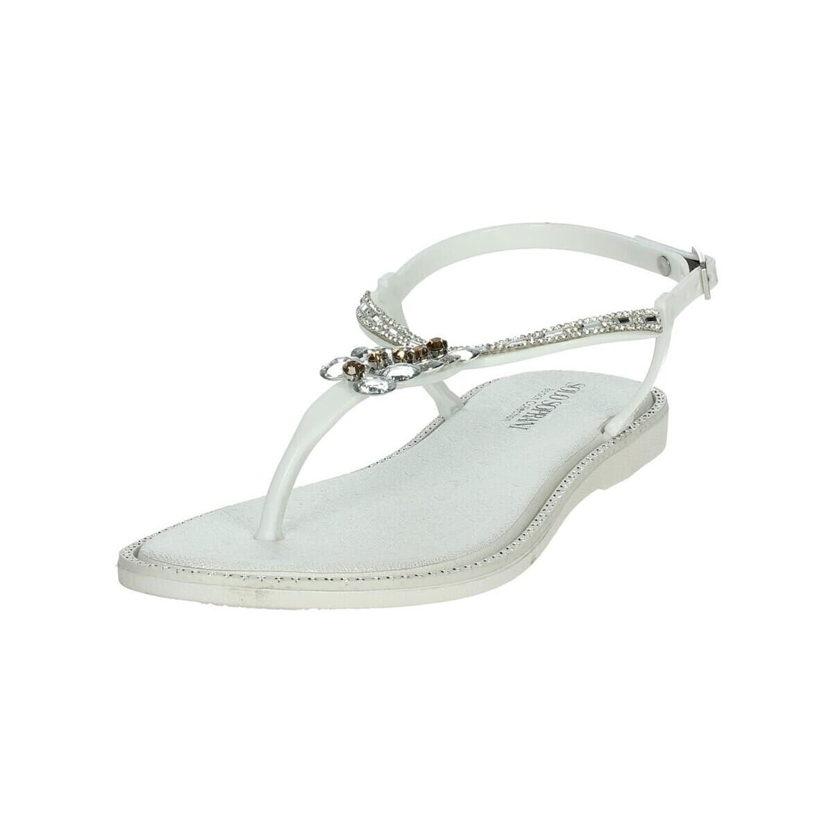 Women's Flip Flops Solo Soprani White