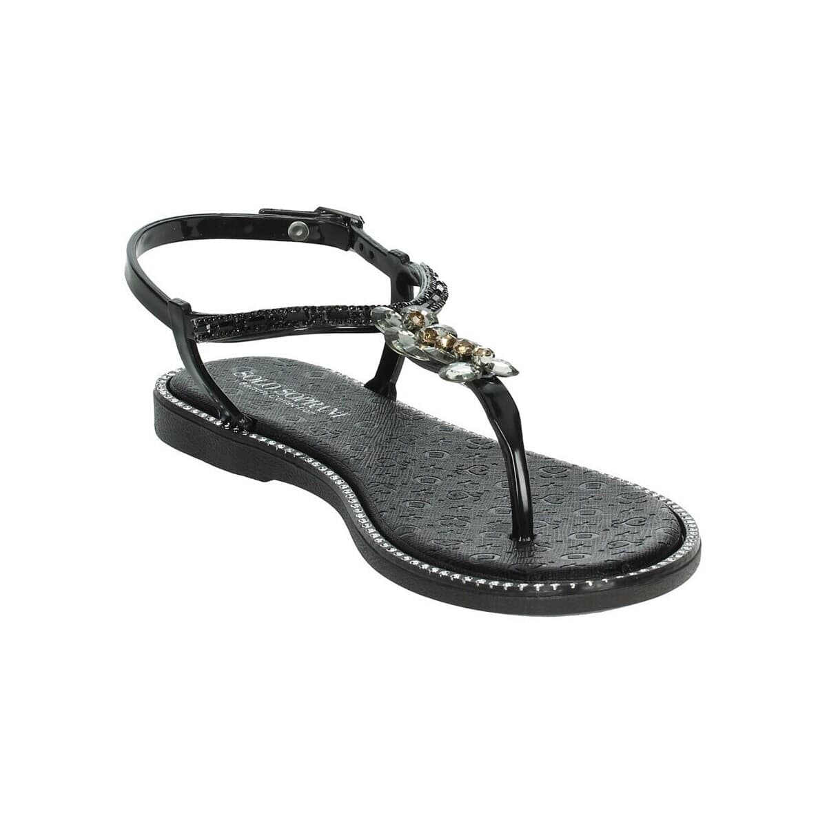 Women's Flip Flops Solo Soprani Black