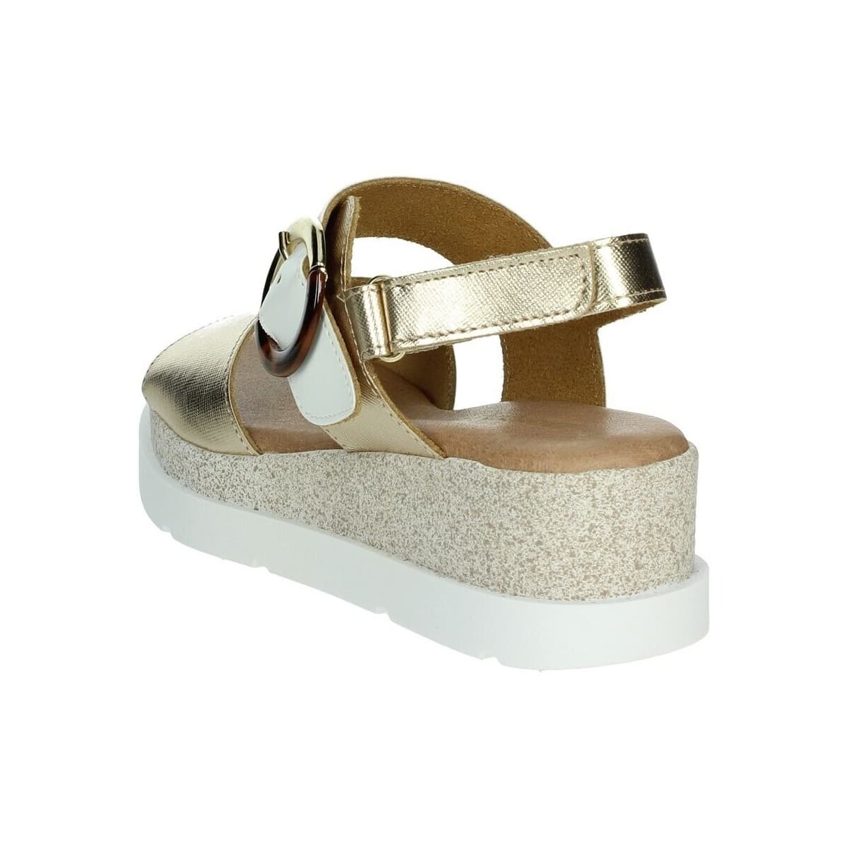 Women's Platforms Donna Serena White
