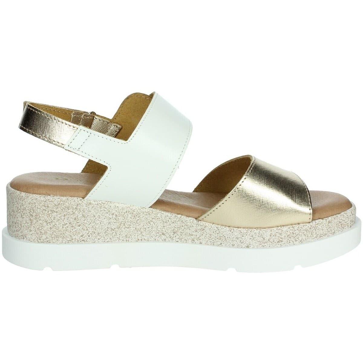 Women's Platforms Donna Serena White