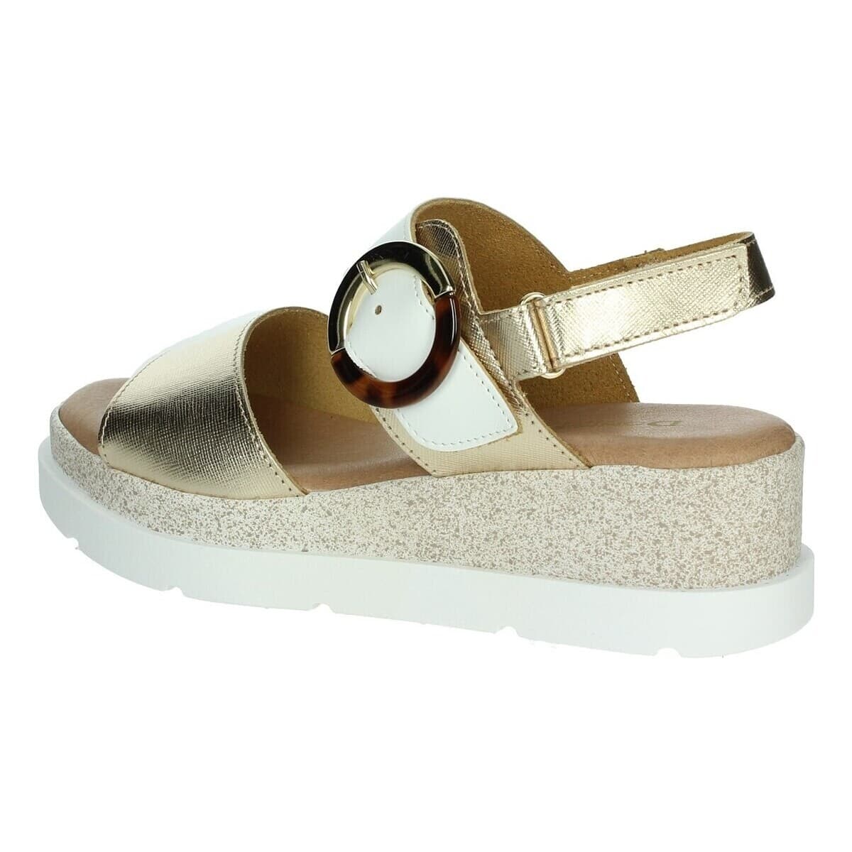 Women's Platforms Donna Serena White