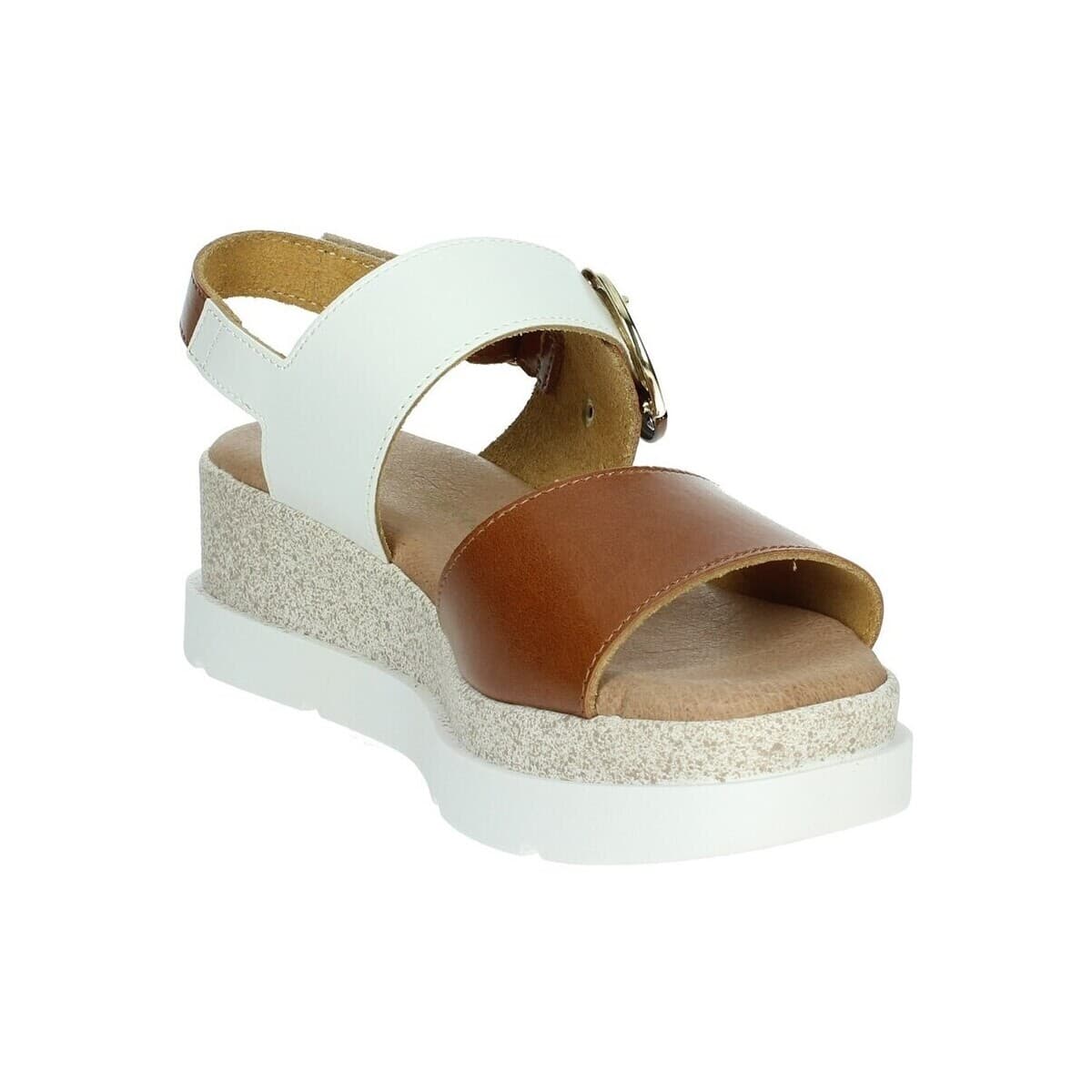 Women's Platforms Donna Serena White