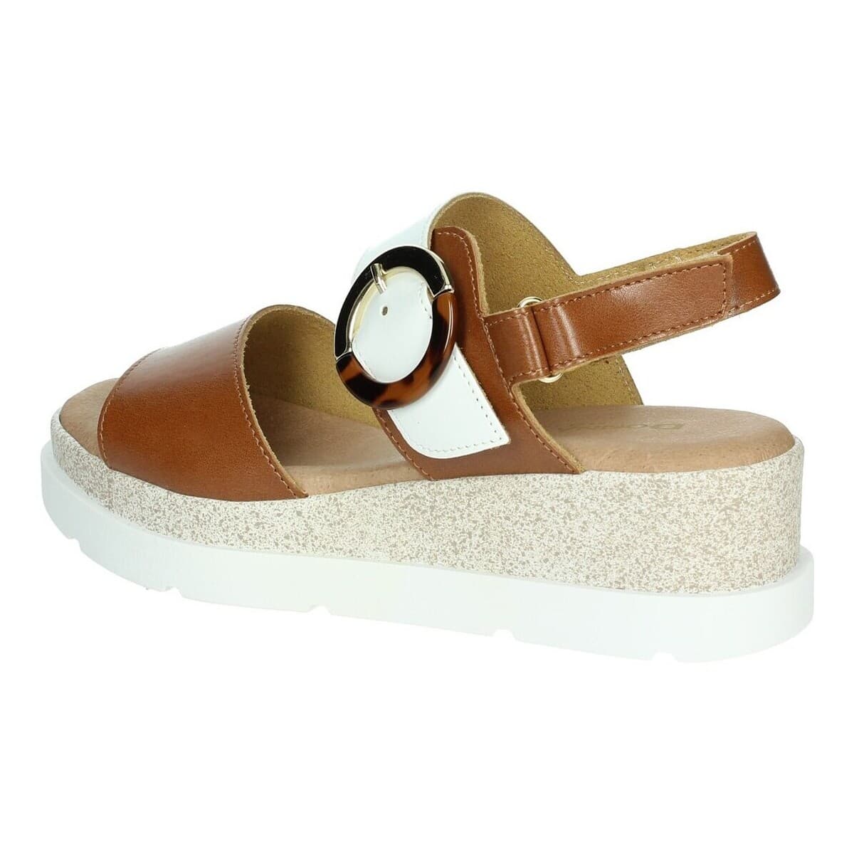 Women's Platforms Donna Serena White