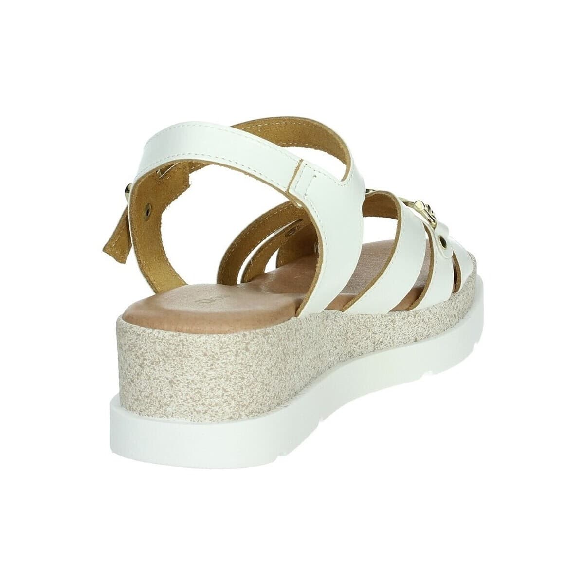 Women's Platforms Donna Serena White