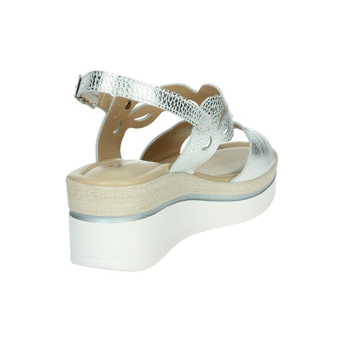 Women's Platforms Donna Serena Silver