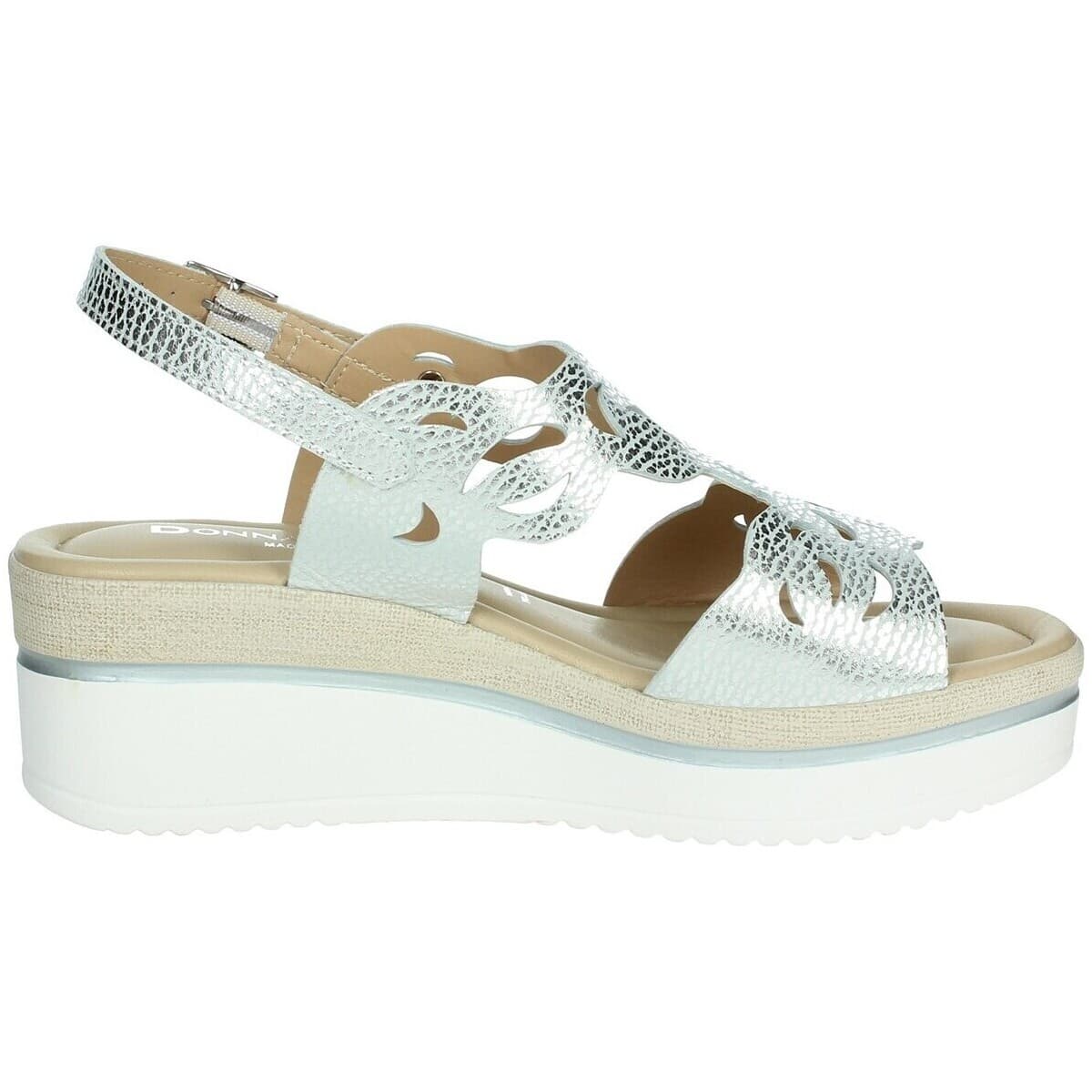 Women's Platforms Donna Serena Silver