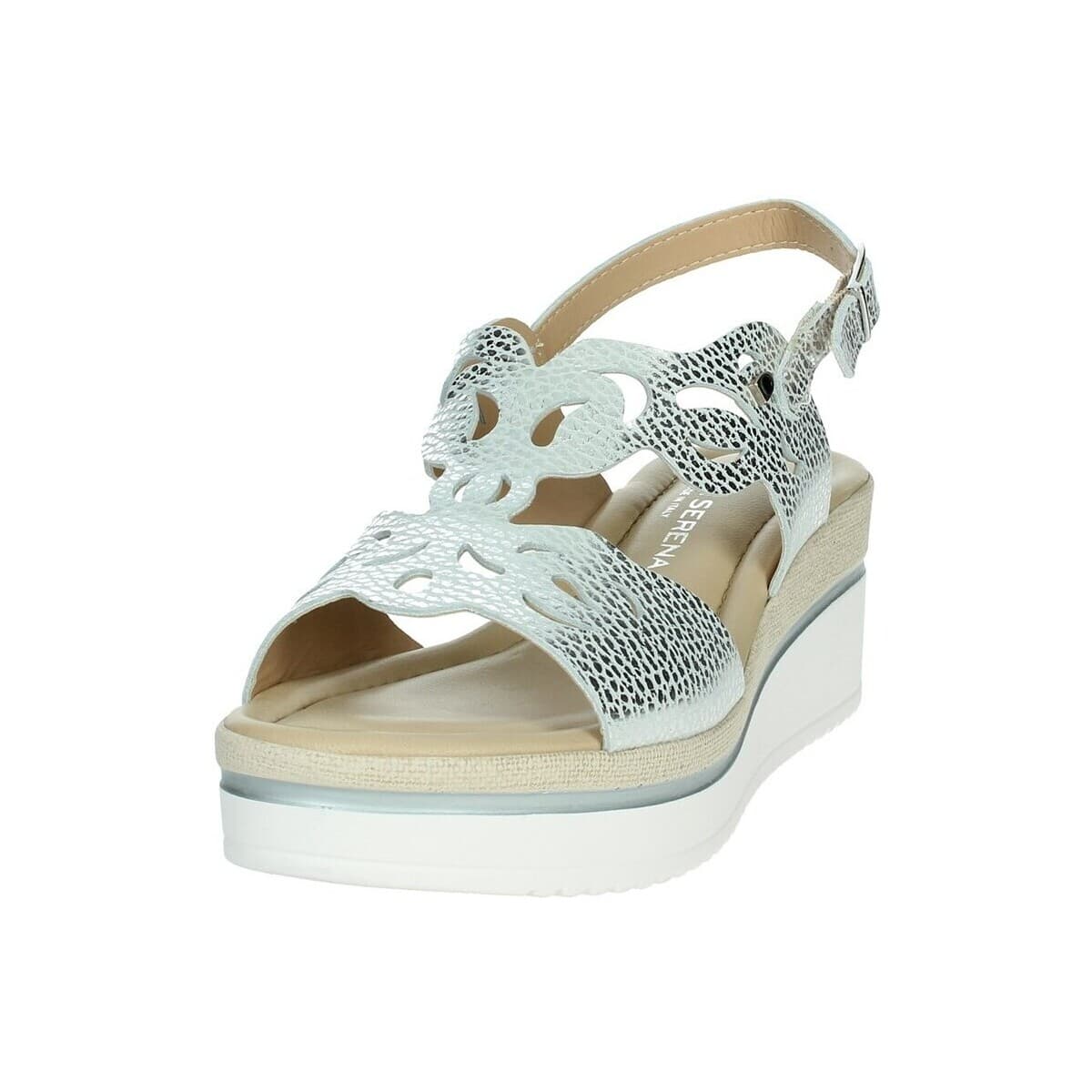 Women's Platforms Donna Serena Silver