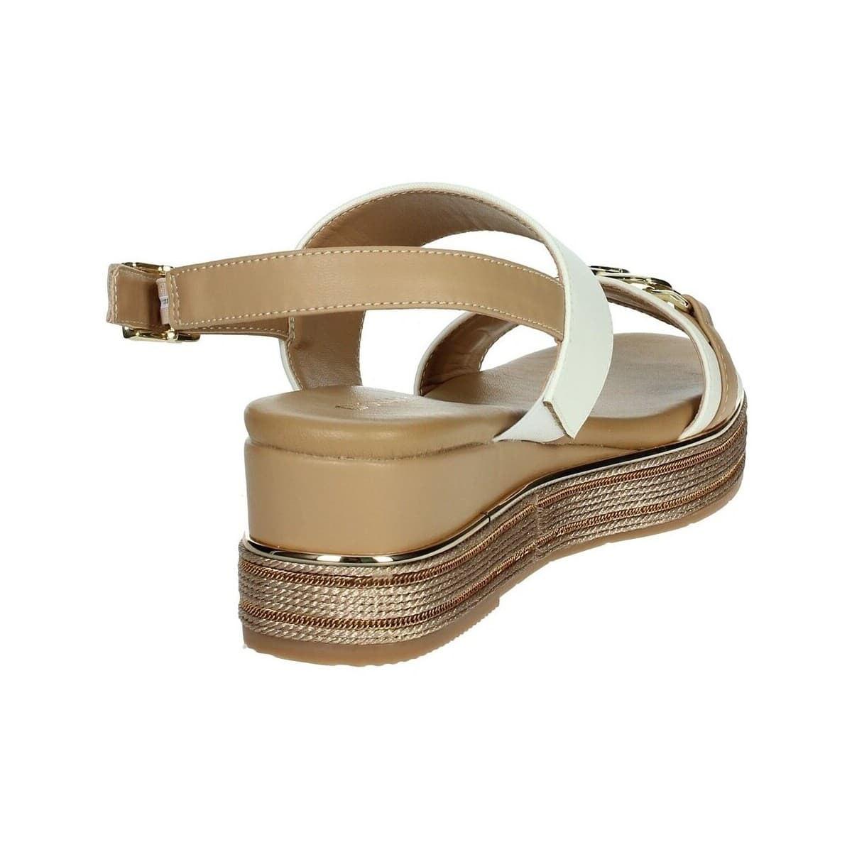 Women's Platforms Donna Serena White