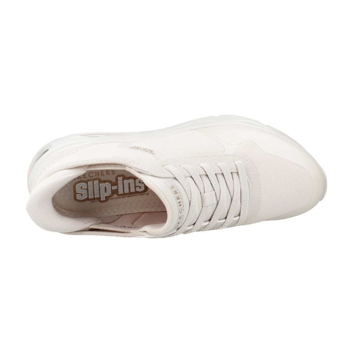 Women's Sports Shoes Skechers Beige