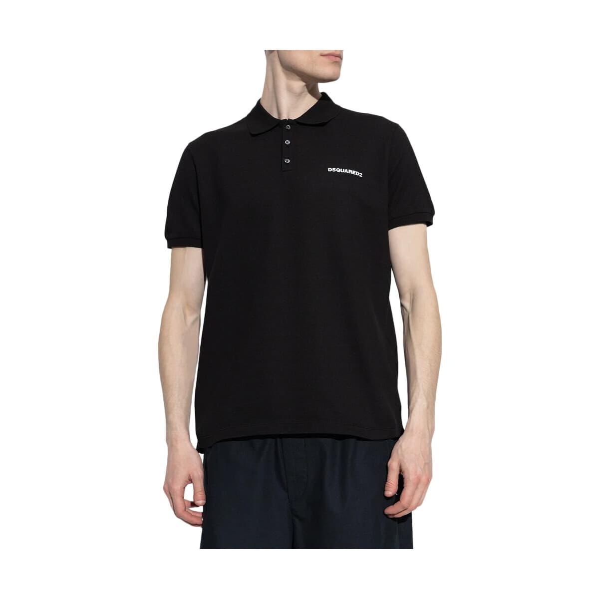 T-shirt με κοντά μανίκια Dsquared TENNIS FIT POLO T-SHIRT MEN