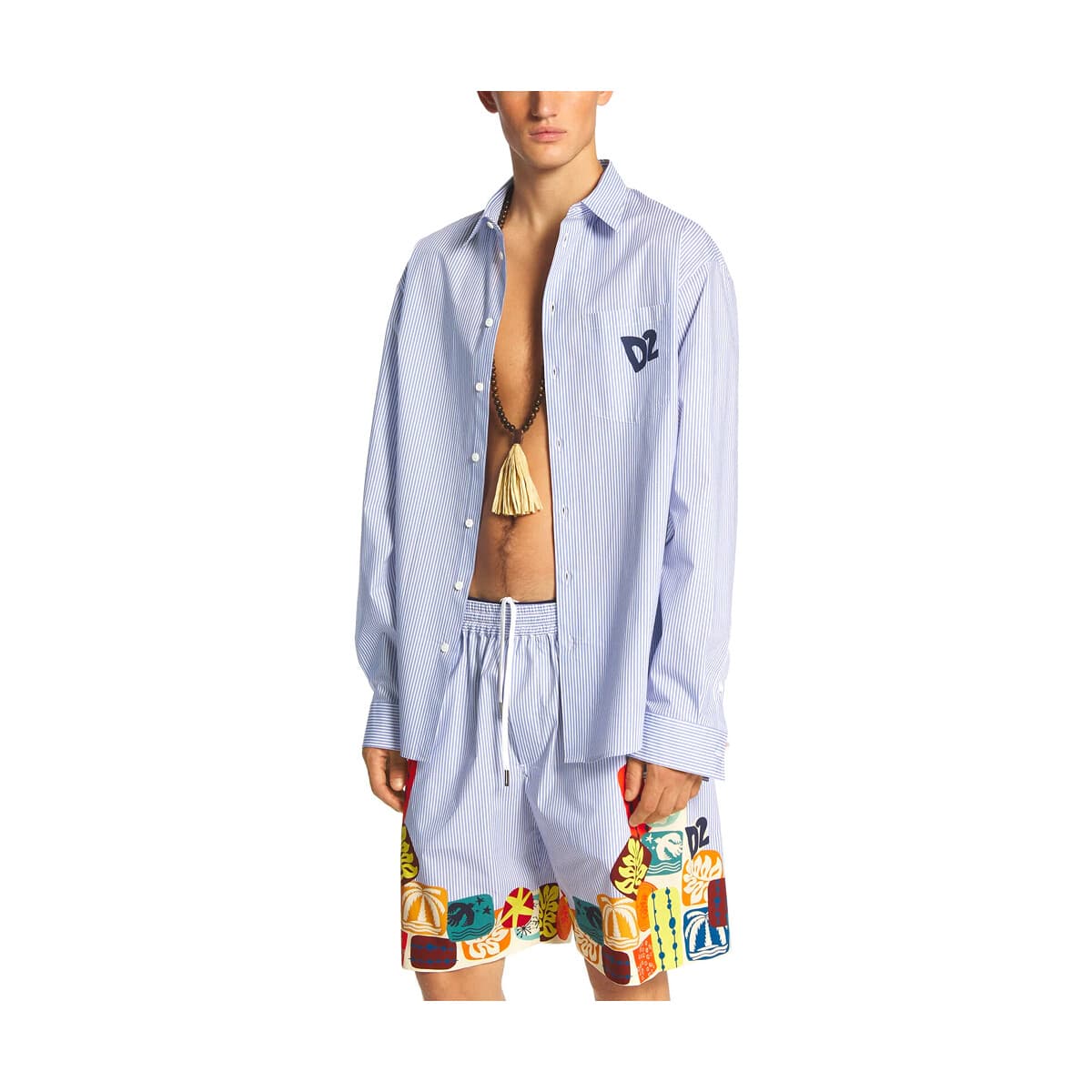 Πουκάμισο με μακριά μανίκια Dsquared OVERISIZE FIT SHIRT MEN