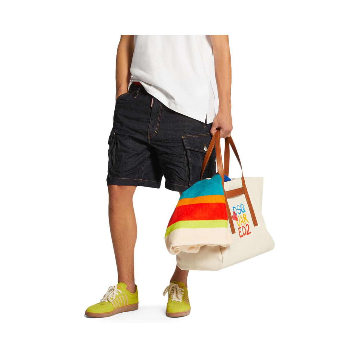 Shorts & Βερμούδες Dsquared DENIM CARGO BERMUDA MEN