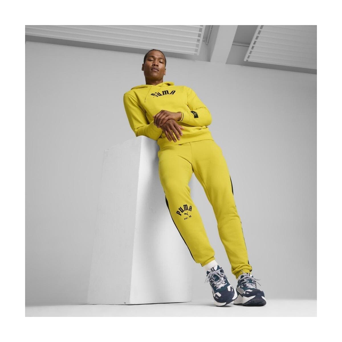 Men's Pants Puma Yellow
