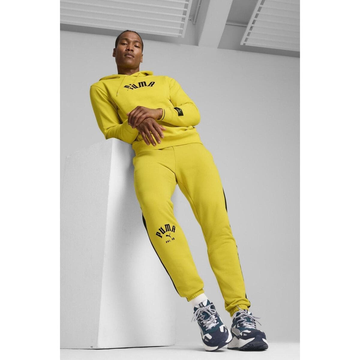 Men's Pants Puma Yellow