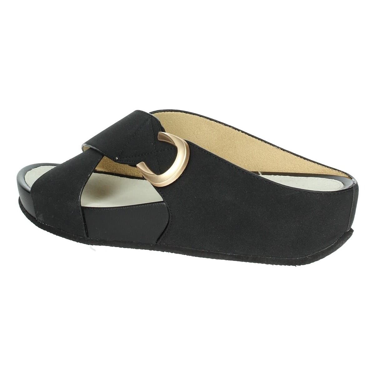 Women's Flip Flops Grunland Black