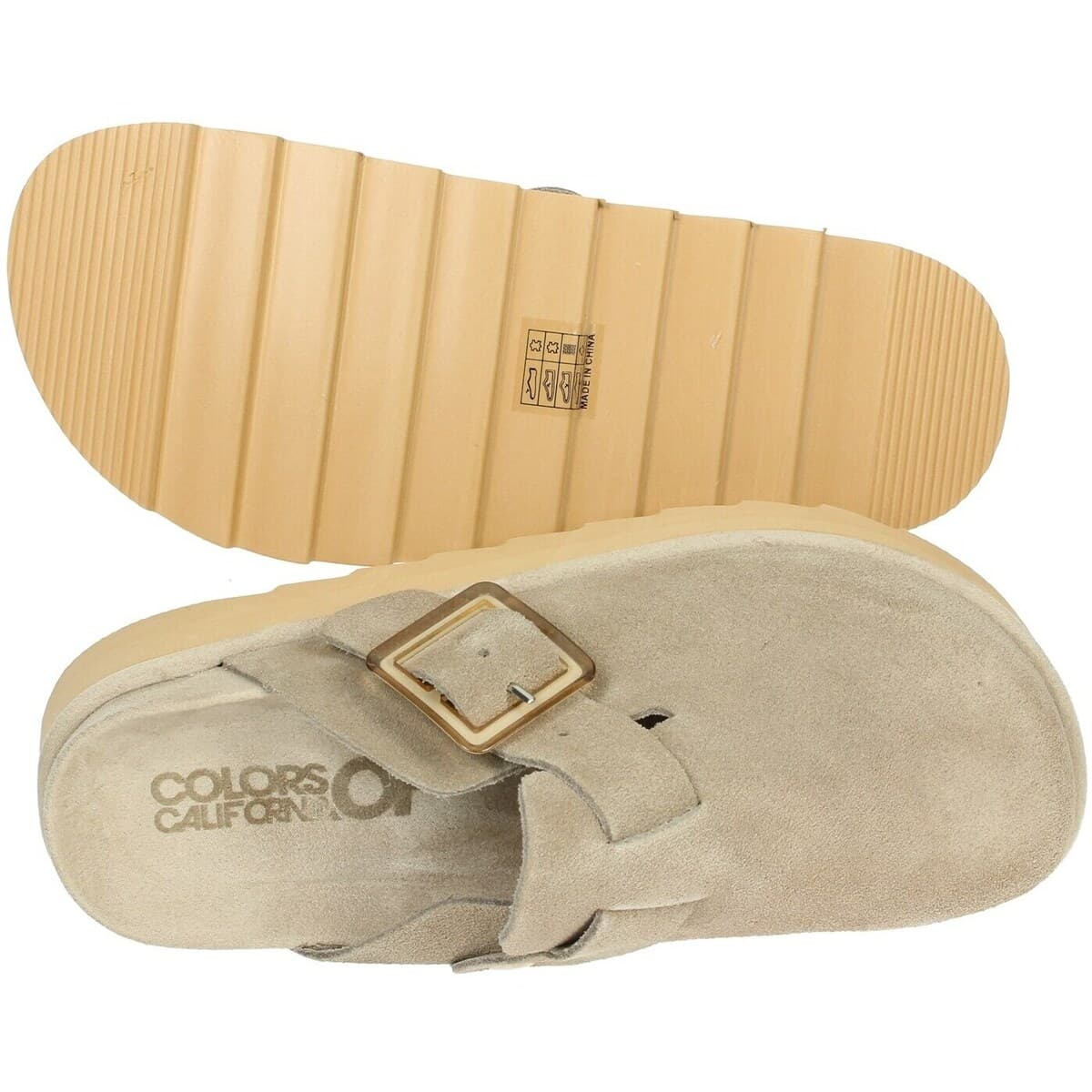 Women's Flip Flops Colors of California Red