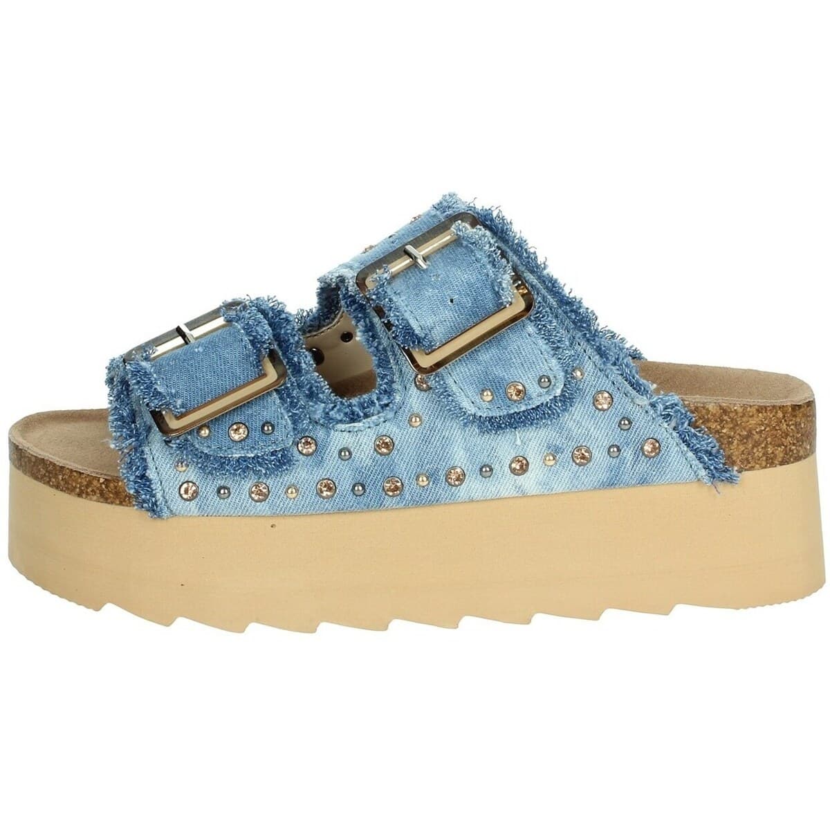 Women's Flip Flops Colors of California Blue