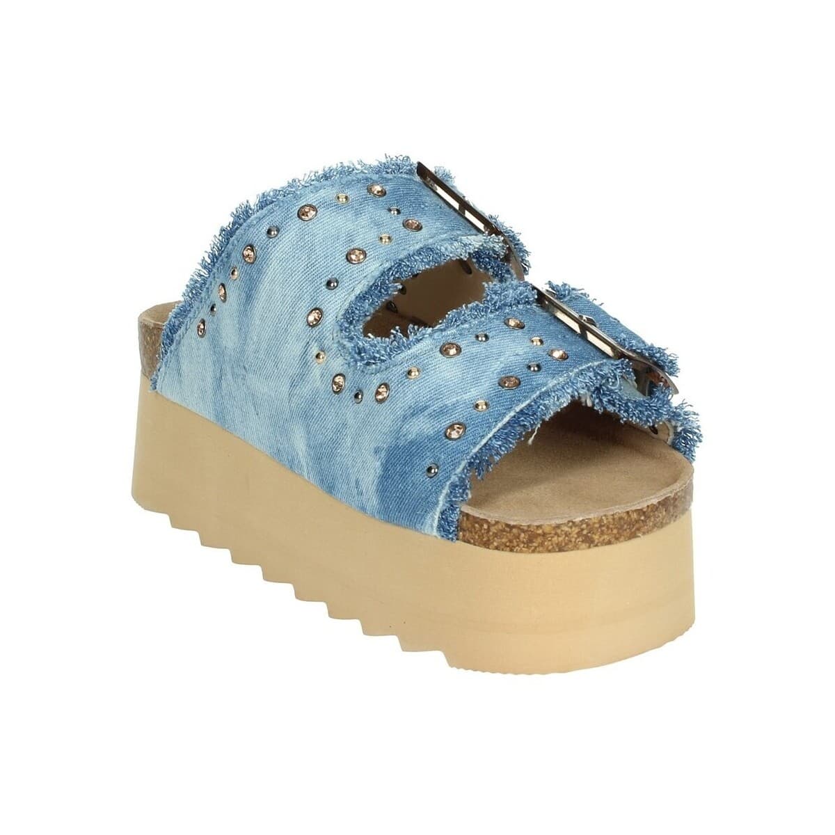 Women's Flip Flops Colors of California Blue