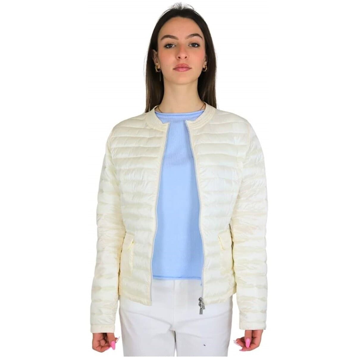 Women's Blazers Take Two Beige