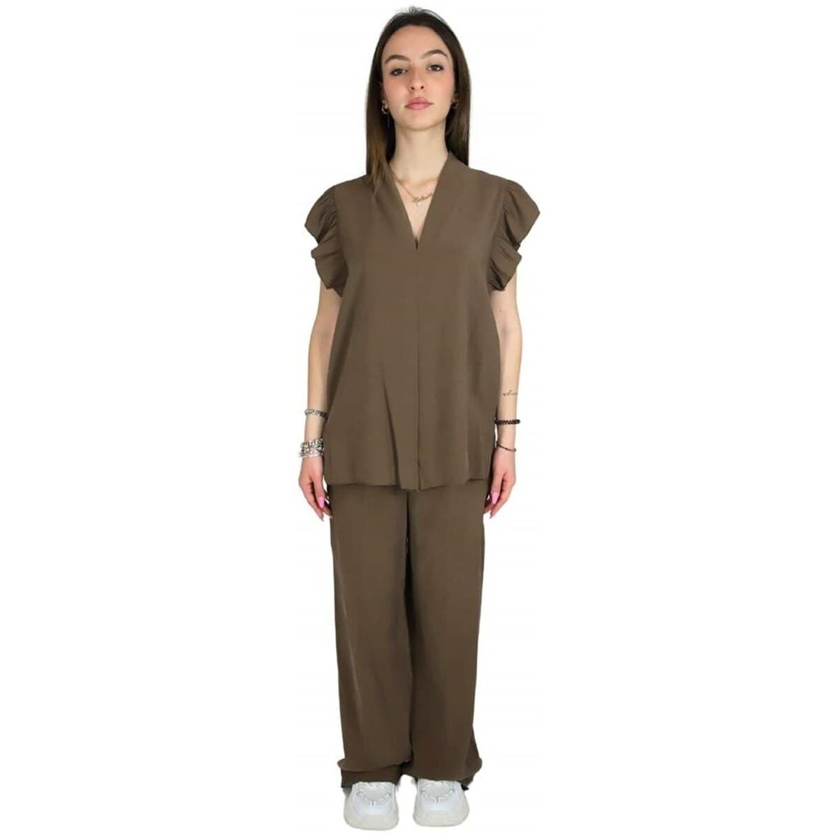 Women's Pants Take Two Brown