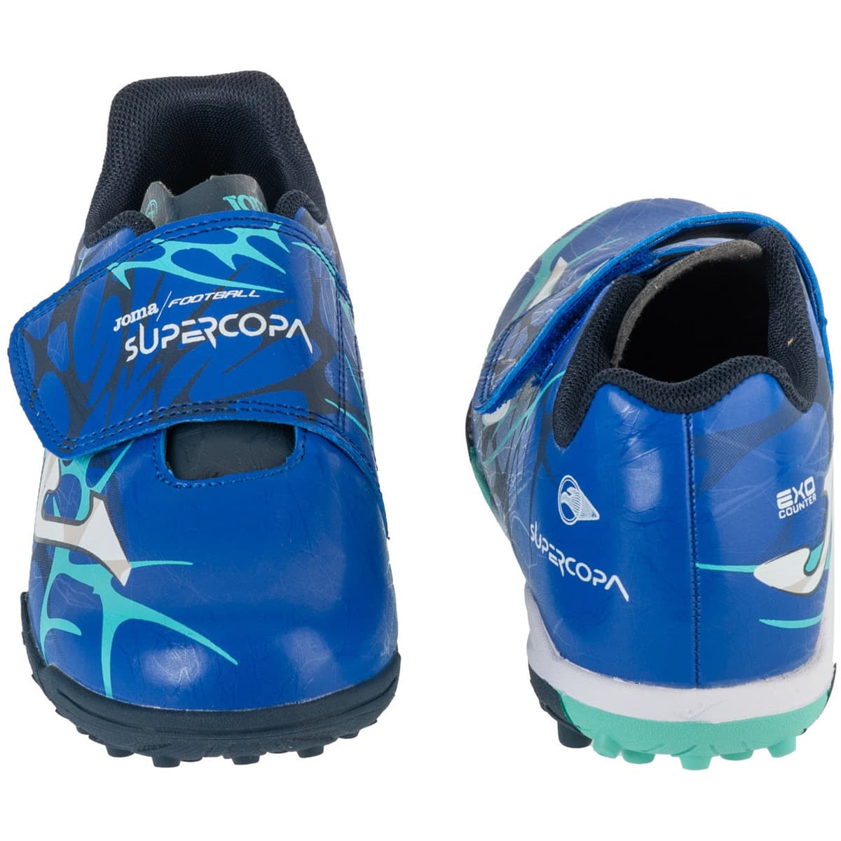 Boys' Football Boots Joma Blue