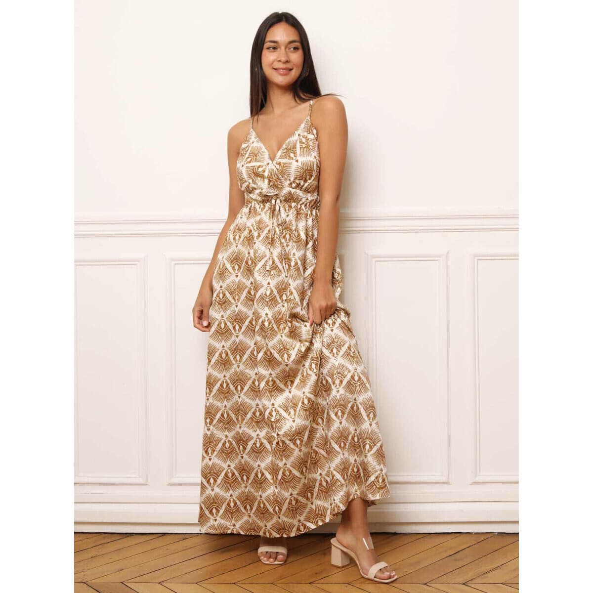 Women's Dresses La Modeuse Beige