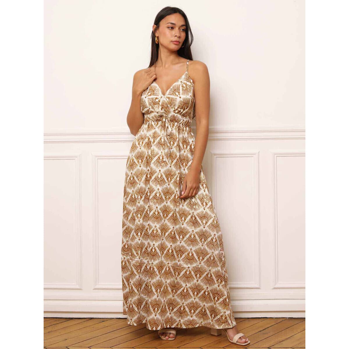 Women's Dresses La Modeuse Beige