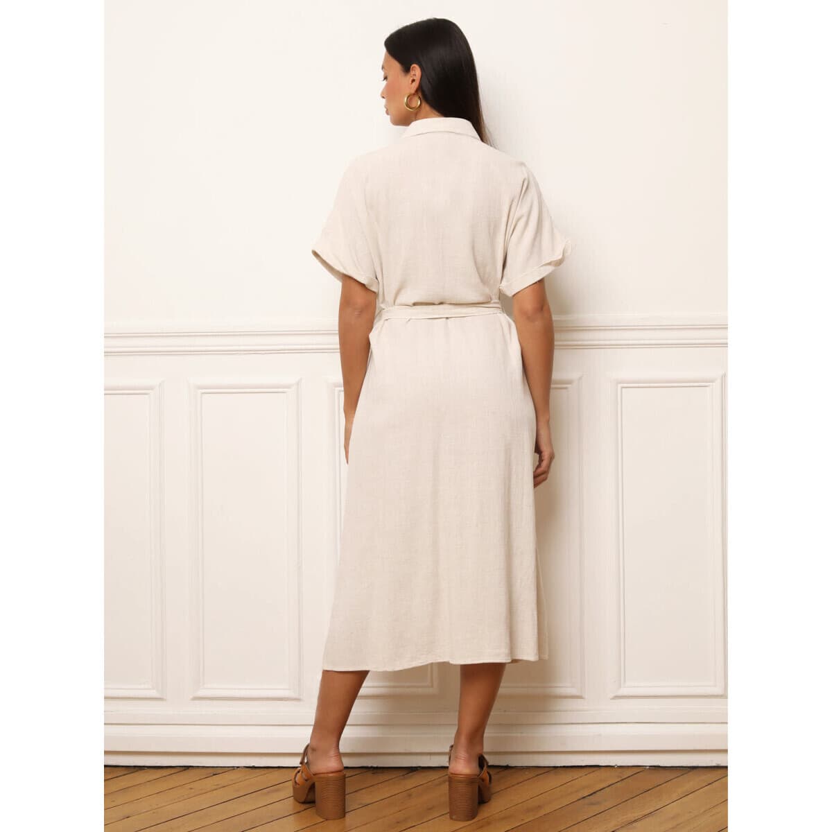 Women's Dresses La Modeuse Beige