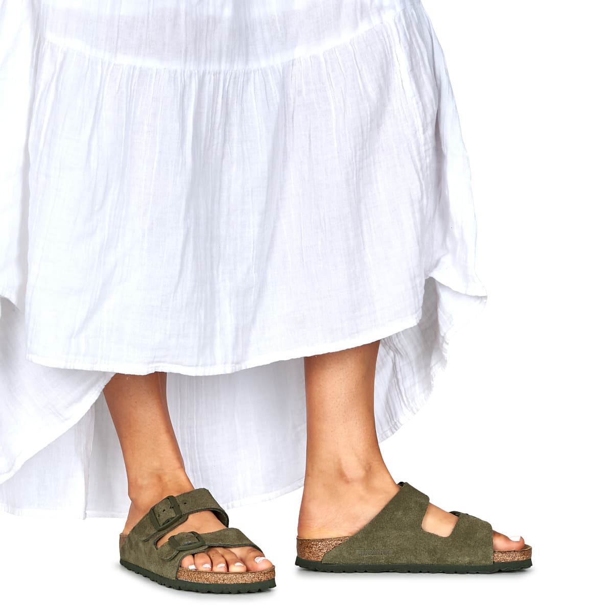 Women's Mules BIRKENSTOCK Khaki