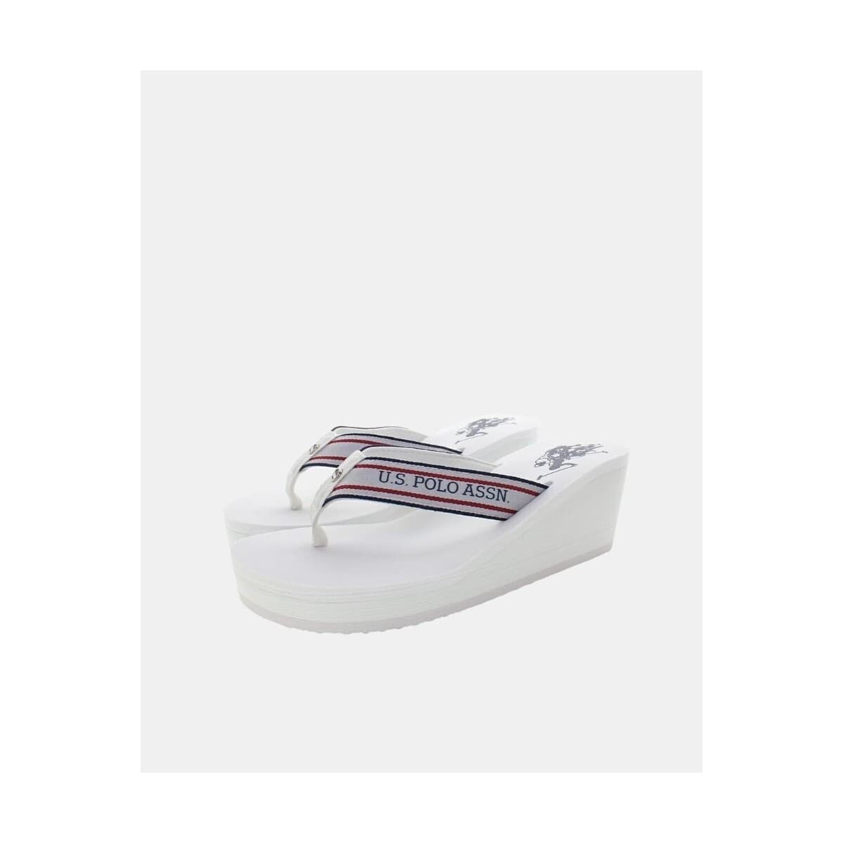Women's Platforms U.S Polo Assn. White