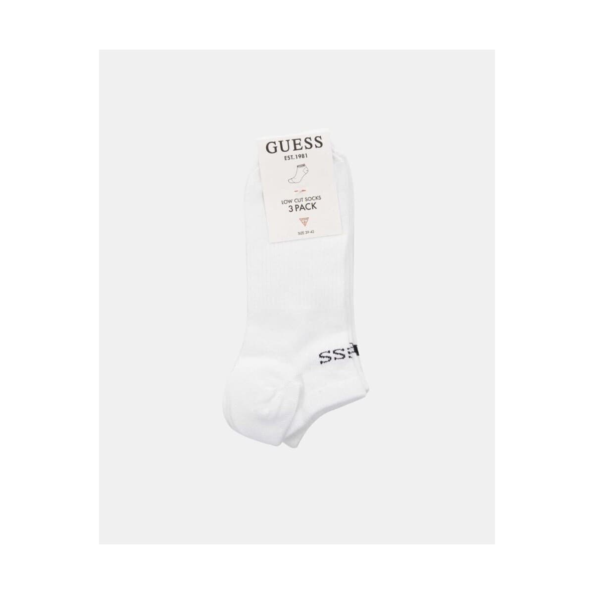 Men's Socks Guess White