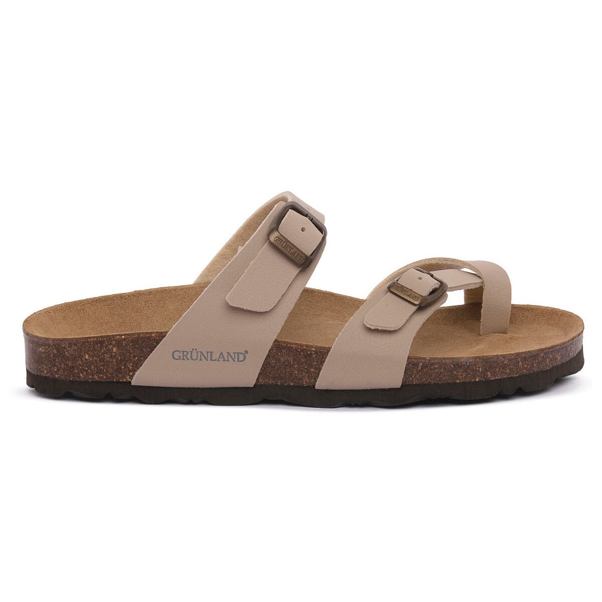 Women's Flip Flops Grunland Beige