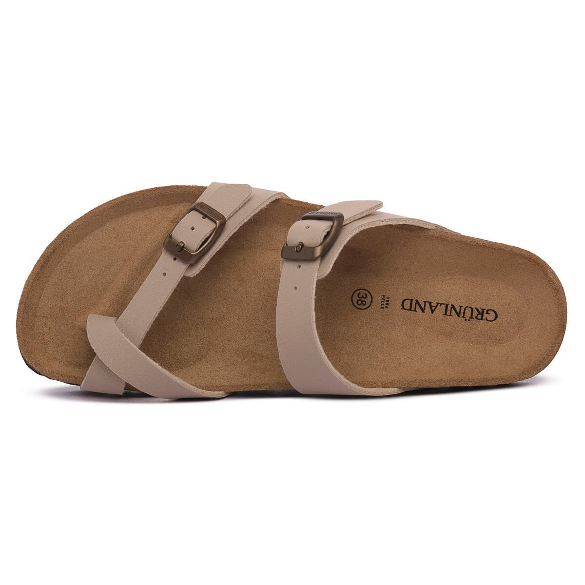 Women's Flip Flops Grunland Beige
