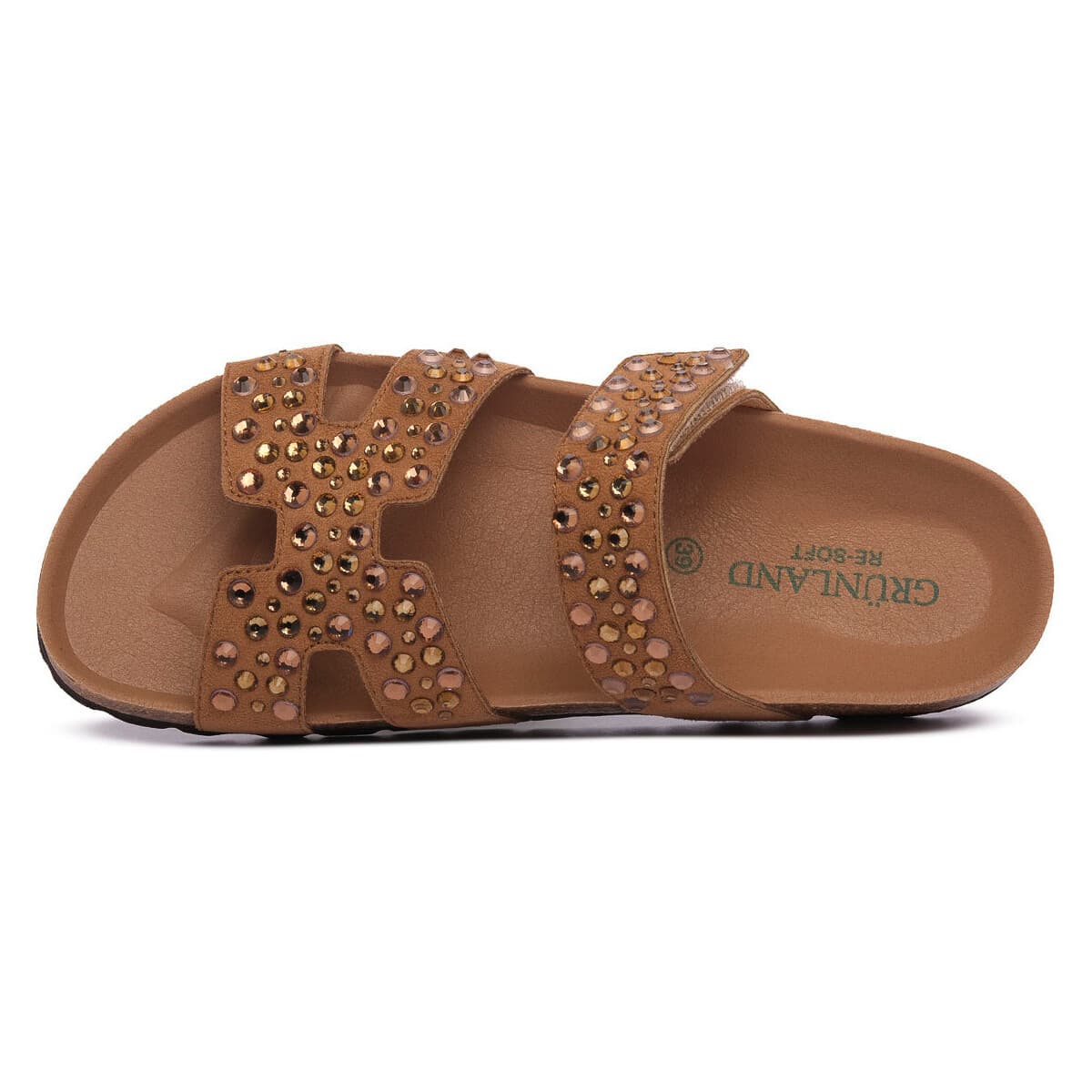 Women's Mules Grunland Brown