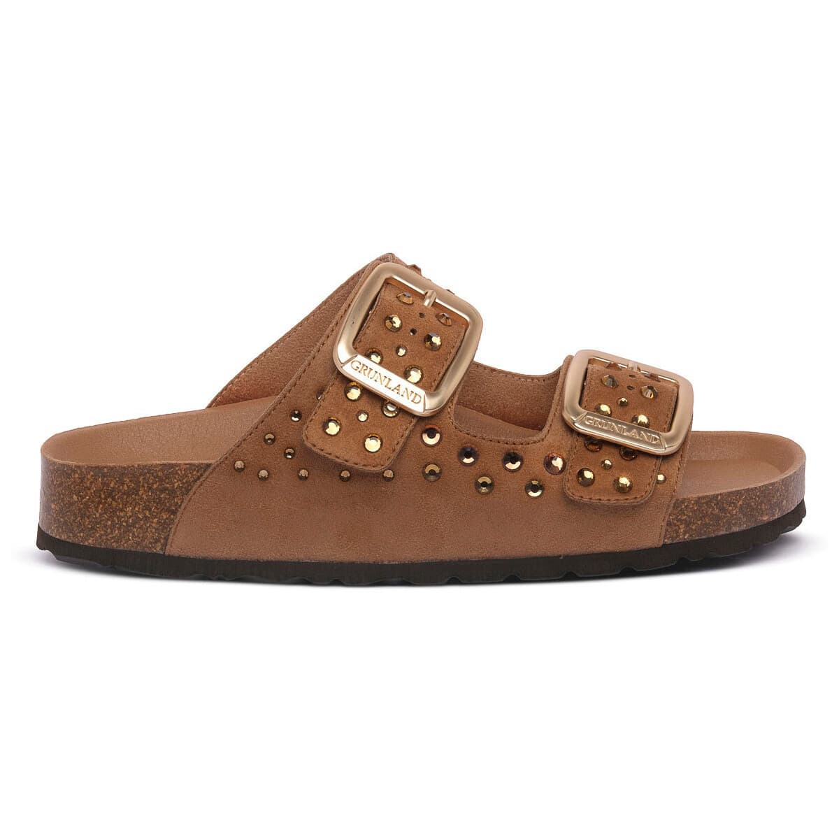 Women's Mules Grunland Brown