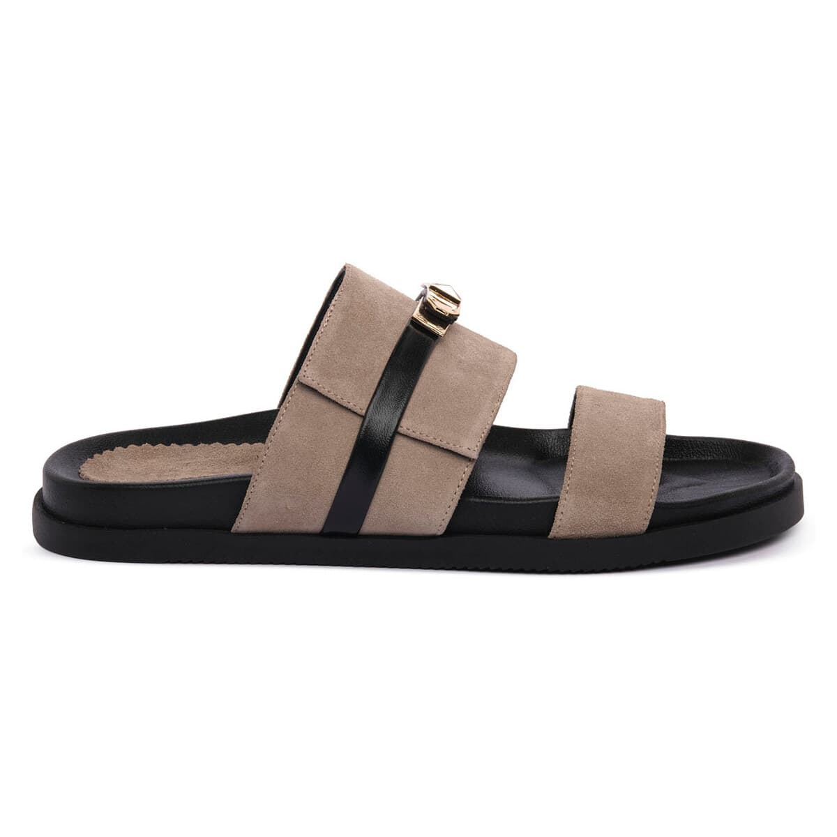 Women's Mules Mosaic Brown