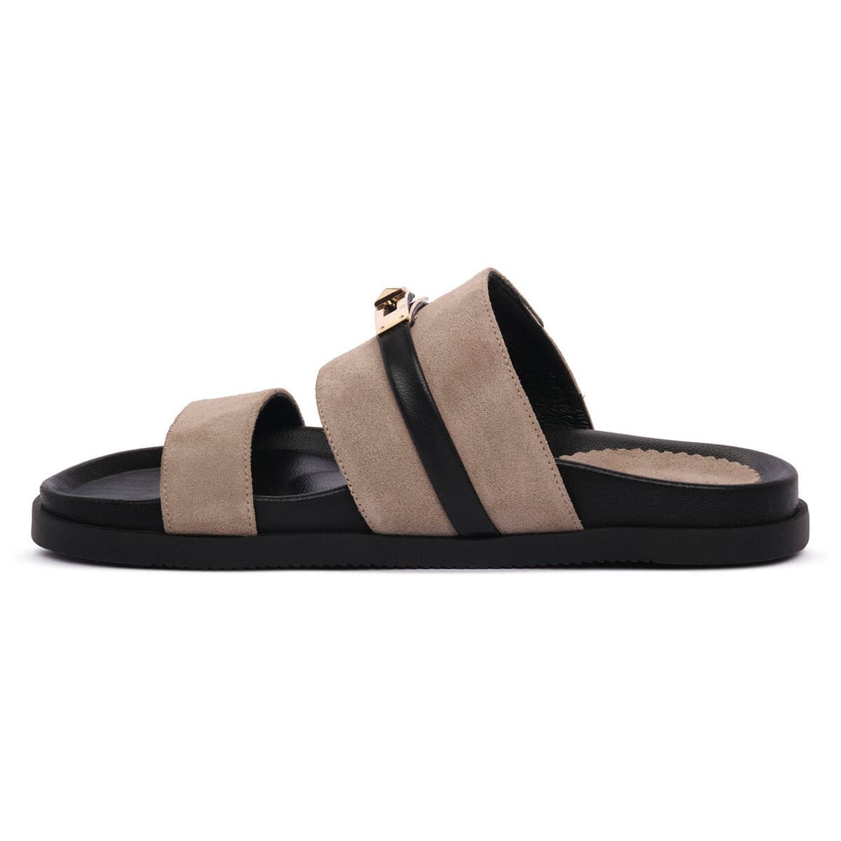Women's Mules Mosaic Brown