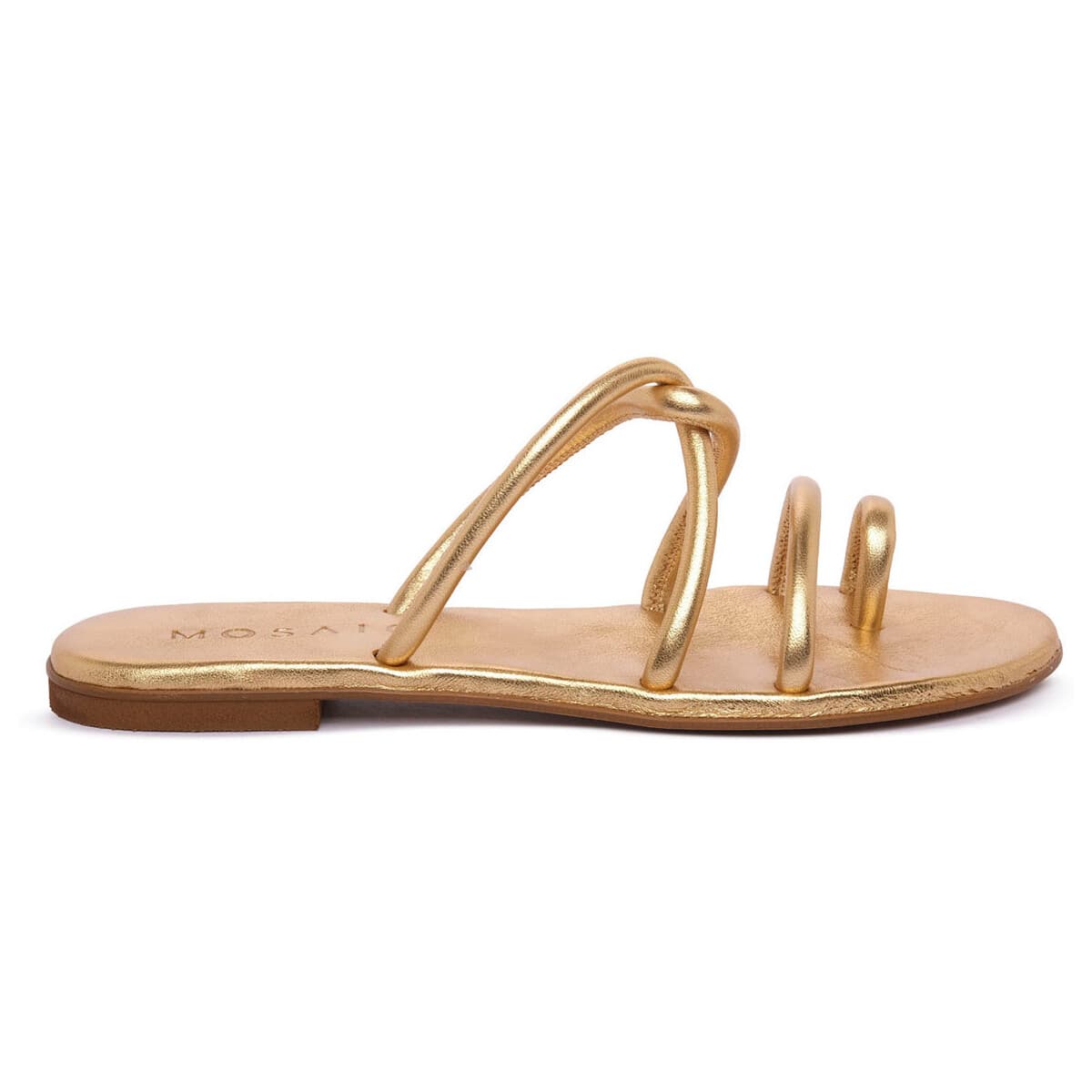 Women's Mules Mosaic Beige